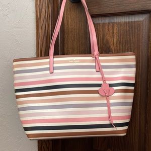 kate spade multi color kelsey tote